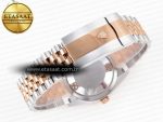 DateJust 36 SS/RG 126231 VSF 1:1 Best Edition 904L Steel Gray Textured Diamonds Dial on Jubilee Bracelet VS3235 - Görsel 16