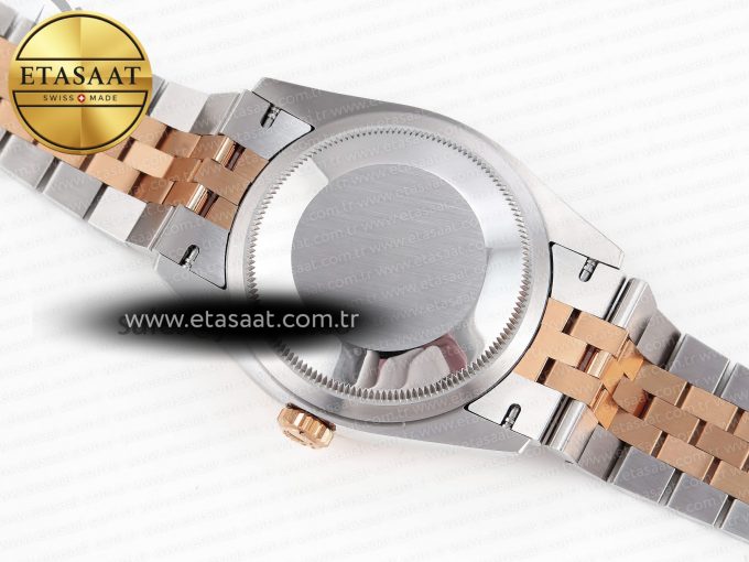 DateJust 36 SS/RG 126231 VSF 1:1 Best Edition 904L Steel Gray Textured Diamonds Dial on Jubilee Bracelet VS3235 - Görsel 17