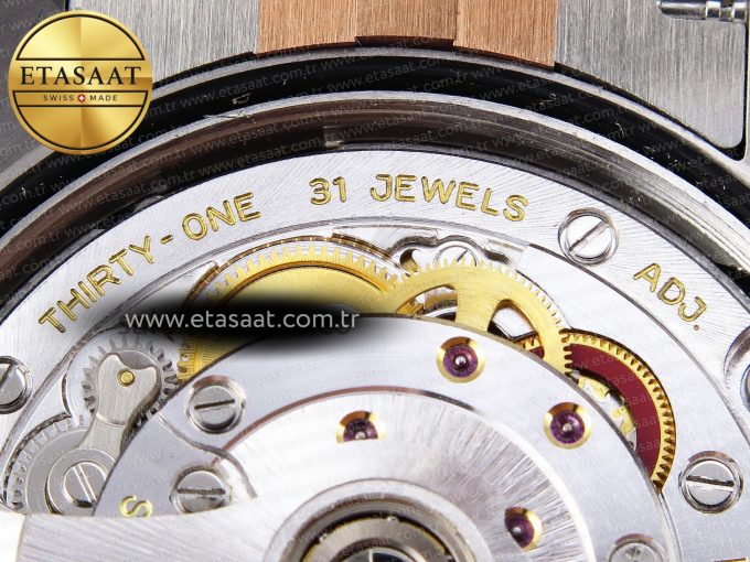 DateJust 36 SS/RG 126231 VSF 1:1 Best Edition 904L Steel Gray Textured Diamonds Dial on Jubilee Bracelet VS3235 - Görsel 23