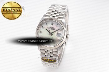 DateJust 36mm 126234 Clean 1:1 Best Edition 904L Steel MOP Diamond Dial on Jubilee Bracelet VR3235