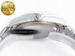 DateJust 41 126330 904L SS VSF 1:1 Best Edition Gray Dial Green Roman on Oyster Bracelet VS3235 - Görsel 15