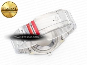 DateJust 41 126330 904L SS VSF 1:1 Best Edition Gray Dial Green Roman on Oyster Bracelet VS3235 - Görsel 16