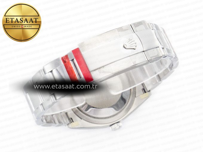 DateJust 41 126330 904L SS VSF 1:1 Best Edition Gray Dial Green Roman on Oyster Bracelet VS3235 - Görsel 16