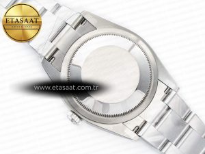 DateJust 41 126330 904L SS VSF 1:1 Best Edition Gray Dial Green Roman on Oyster Bracelet VS3235 - Görsel 17