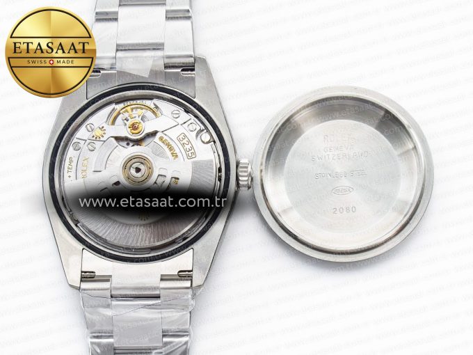 DateJust 41 126330 904L SS VSF 1:1 Best Edition Gray Dial Green Roman on Oyster Bracelet VS3235 - Görsel 18