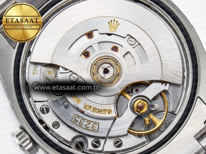 DateJust 41 126330 904L SS VSF 1:1 Best Edition Gray Dial Green Roman on Oyster Bracelet VS3235 - Görsel 20