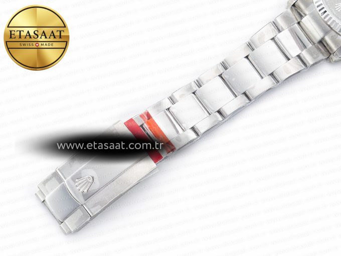 DateJust 41 126330 904L SS VSF 1:1 Best Edition Gray Dial Green Roman on Oyster Bracelet VS3235 - Görsel 27