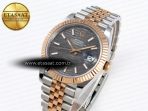 Rolex DATEJUST 41 126331 GRAY TEXTURED DIAL ON SS/RG VS3235