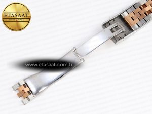 DATEJUST 41 126331 VSF 1:1 BEST EDITION 904L STEEL GRAY TEXTURED DIAL ON SS/RG JUBILEE BRACELET VS3235 - Görsel 28
