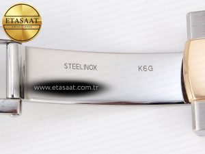 DATEJUST 41 126331 VSF 1:1 BEST EDITION 904L STEEL GRAY TEXTURED DIAL ON SS/RG JUBILEE BRACELET VS3235 - Görsel 30