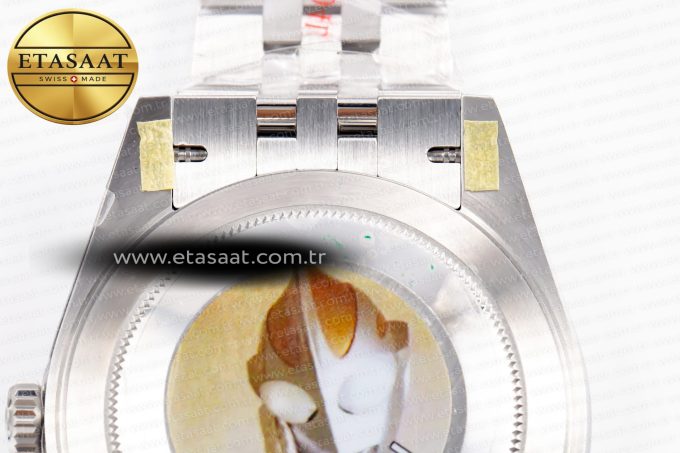 DateJust 41 126334 904L SS Clean Factory Best Edition Wimbledon Dial on Jubilee Bracelet VR3235 - Görsel 17