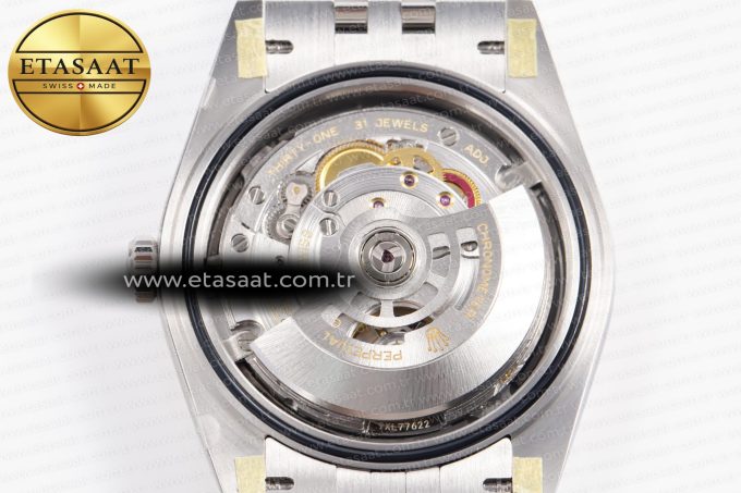 DateJust 41 126334 904L SS Clean Factory Best Edition Wimbledon Dial on Jubilee Bracelet VR3235 - Görsel 19