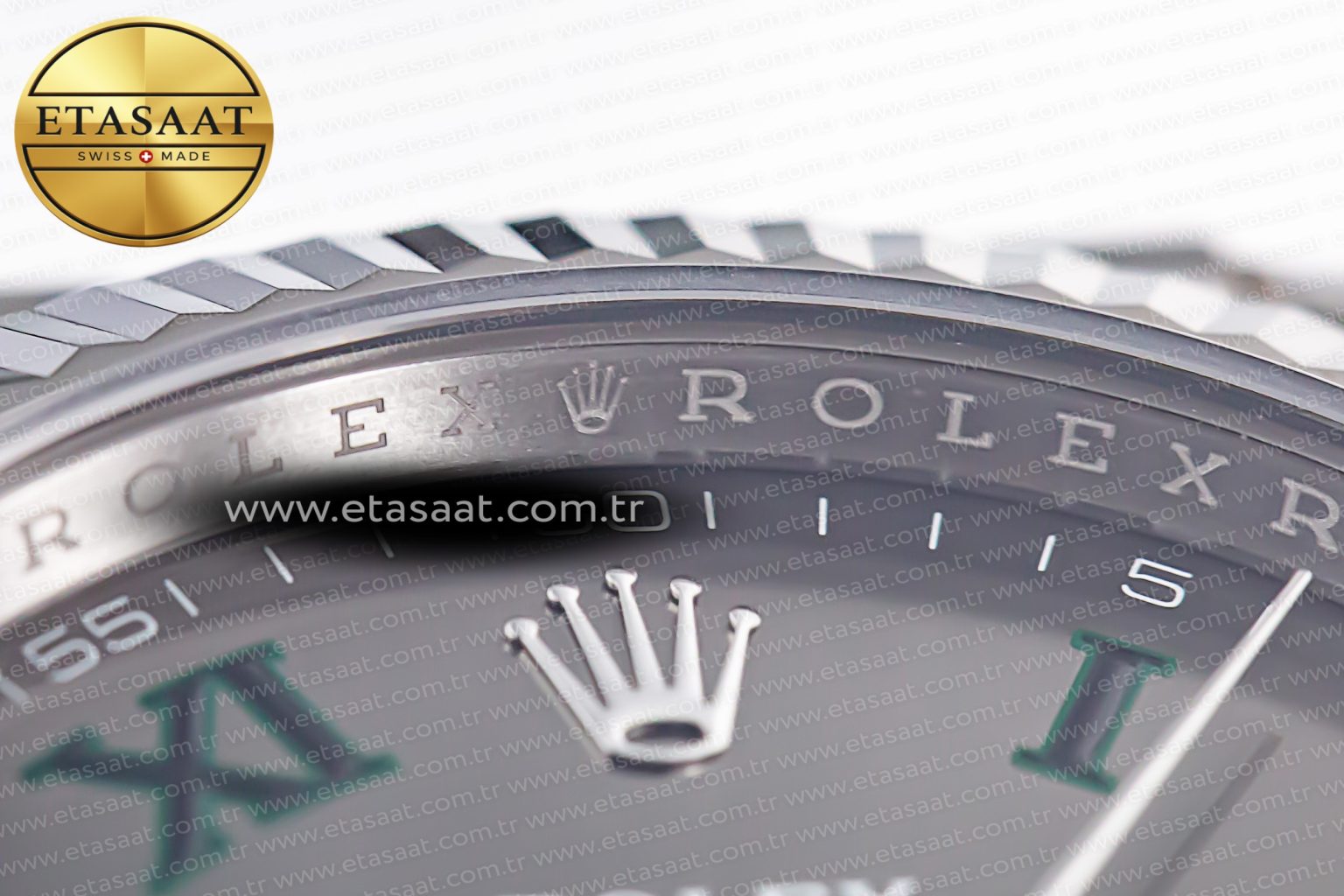 DateJust 41 126334 904L SS Clean Factory Best Edition Wimbledon Dial on Jubilee Bracelet VR3235 - Görsel 7