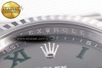 DateJust 41 126334 904L SS Clean Factory Best Edition Wimbledon Dial on Oyster Bracelet VR3235 - Görsel 8