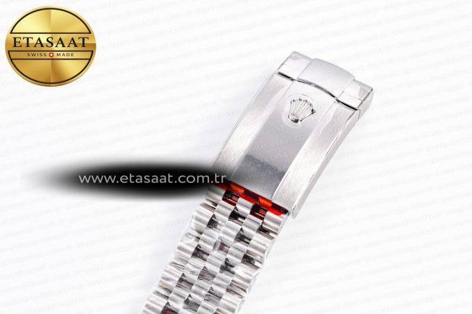 DateJust 41 126334 Clean 1:1 Best Edition 904L Steel Blue Stick Dial on Jubilee Bracelet VR3235 - Görsel 27