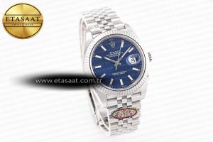 DateJust 41 126334 Clean 1:1 Best Edition 904L Steel Blue Stick Dial on Jubilee Bracelet VR3235 - Görsel 5