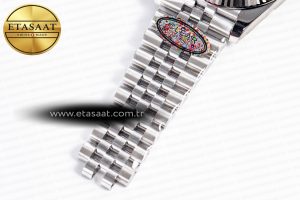 DateJust 41 126334 Clean 1:1 Best Edition 904L Steel White Stick Dial on Jubilee Bracelet VR3235 - Görsel 24