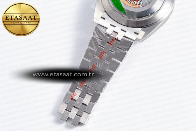 DateJust 41 126334 Clean 1:1 Best Edition 904L Steel White Stick Dial on Jubilee Bracelet VR3235 - Görsel 25