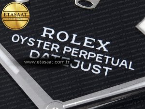 DATEJUST 41MM 126334 904 SS ARF 1:1 BEST EDITION BLACK DIAL STICKS MARKERS ON JUBILEE BRACELET SH3235 - Görsel 10