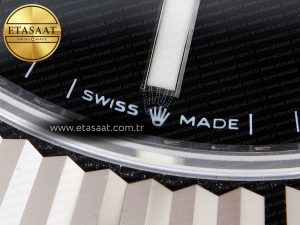 DATEJUST 41MM 126334 904 SS ARF 1:1 BEST EDITION BLACK DIAL STICKS MARKERS ON JUBILEE BRACELET SH3235 - Görsel 13