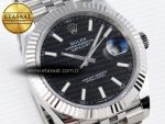 DATEJUST 41MM 126334 904 SS ARF 1:1 BEST EDITION BLACK DIAL STICKS MARKERS ON JUBILEE BRACELET SH3235 - Görsel 5
