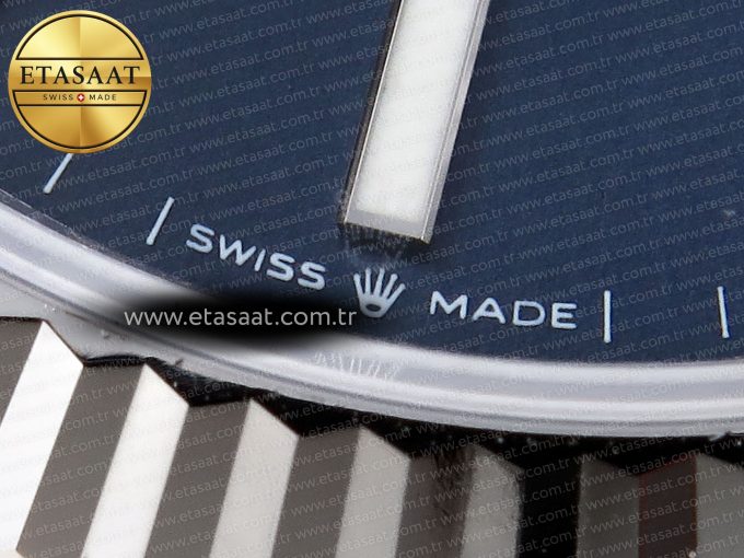 DATEJUST 41MM 126334 904 SS ARF 1:1 BEST EDITION BLUE DIAL STICKS MARKERS ON JUBILEE BRACELET SH3235 - Görsel 13