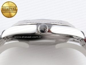 DATEJUST 41MM 126334 904 SS ARF 1:1 BEST EDITION BLUE DIAL STICKS MARKERS ON JUBILEE BRACELET SH3235 - Görsel 14