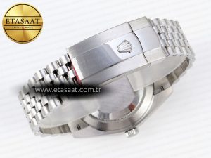DATEJUST 41MM 126334 904 SS ARF 1:1 BEST EDITION BLUE DIAL STICKS MARKERS ON JUBILEE BRACELET SH3235 - Görsel 16