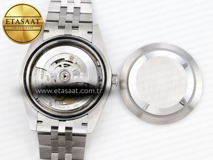 DATEJUST 41MM 126334 904 SS ARF 1:1 BEST EDITION BLUE DIAL STICKS MARKERS ON JUBILEE BRACELET SH3235 - Görsel 18