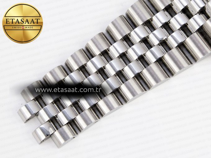 DATEJUST 41MM 126334 904 SS ARF 1:1 BEST EDITION BLUE DIAL STICKS MARKERS ON JUBILEE BRACELET SH3235 - Görsel 26