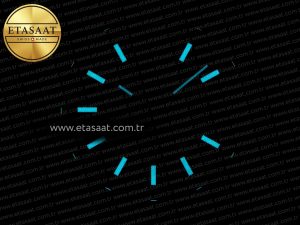DATEJUST 41MM 126334 904 SS ARF 1:1 BEST EDITION BLUE DIAL STICKS MARKERS ON JUBILEE BRACELET SH3235 - Görsel 33