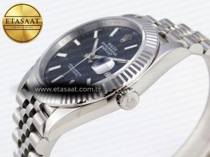 DATEJUST 41MM 126334 904 SS ARF 1:1 BEST EDITION BLUE DIAL STICKS MARKERS ON JUBILEE BRACELET SH3235 - Görsel 8
