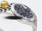 Rolex DATEJUST 41MM 126334  BLUE DIAL STICKS MARKERS ON JUBILEE SH3235 - Görsel 9