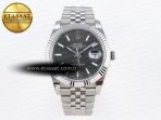 Rolex DATEJUST 41MM 126334 GRAY DIAL STICKS MARKERS ON JUBILEE SH3235 - Görsel 3