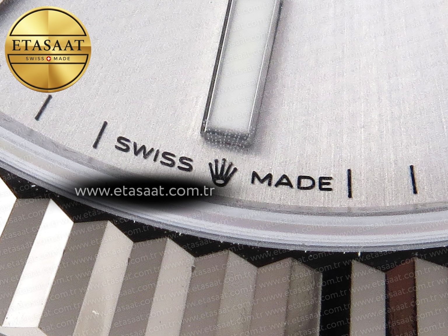 DATEJUST 41MM 126334 904 SS ARF 1:1 BEST EDITION SILVER DIAL STICKS MARKERS ON JUBILEE BRACELET SH3235 - Görsel 13