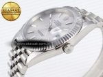 DATEJUST 41MM 126334 904 SS ARF 1:1 BEST EDITION SILVER DIAL STICKS MARKERS ON JUBILEE BRACELET SH3235 - Görsel 8