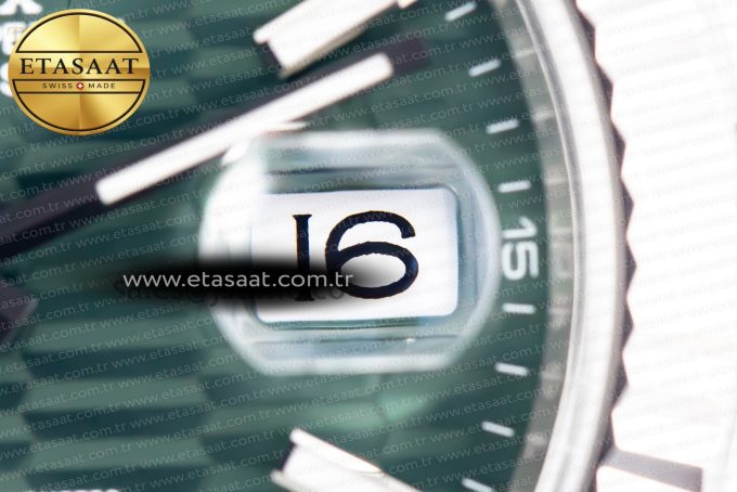 DateJust 41MM 126334 SS Clean Factory 1:1 Best Edition Green Fluted Dial on SS Jubilee Bracelet VR3235 - Görsel 10