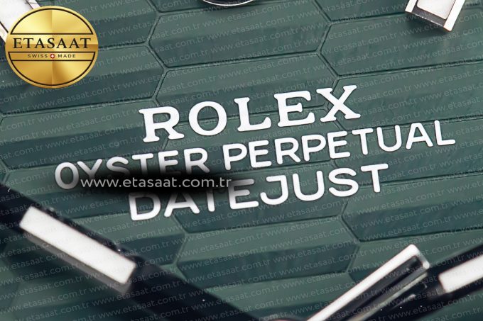 DateJust 41MM 126334 SS Clean Factory 1:1 Best Edition Green Fluted Dial on SS Jubilee Bracelet VR3235 - Görsel 8