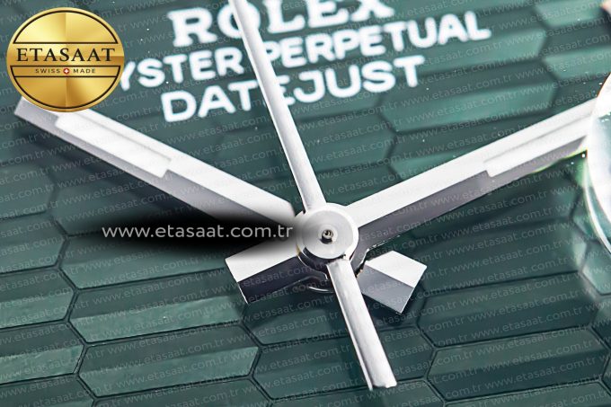 DateJust 41MM 126334 SS Clean Factory 1:1 Best Edition Green Fluted Dial on SS Jubilee Bracelet VR3235 - Görsel 9