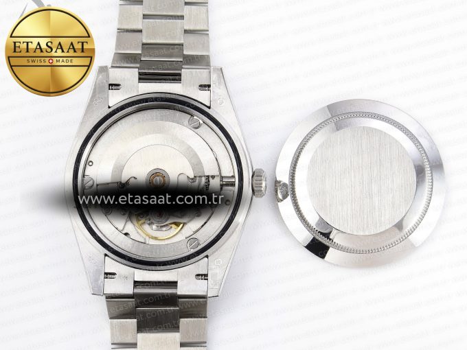 DAY-DATE 40MM 228239 BP NEW DIAL VERSION 904 SS ICE BLUE STICK MARKERS DIAL ON SS PRESIDENT BRACELET A2836 - Görsel 16