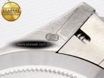 DAY DATE 40MM 228239 SS BP MAKER 1:1 BEST EDITION WHITE METEORITE DIAL T CRYSTAL MARKERS ON SS PRESIDENT BRACELET A2836 - Görsel 11