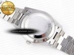 DAY DATE 40MM 228239 SS BP MAKER 1:1 BEST EDITION WHITE METEORITE DIAL T CRYSTAL MARKERS ON SS PRESIDENT BRACELET A2836 - Görsel 19