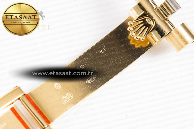 Day-Date II 228238 YG GMF 1:1 Best Edition Black Dial on YG Bracelet A2836 - Görsel 26