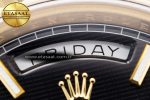Day-Date II 228238 YG GMF 1:1 Best Edition Black Dial on YG Bracelet A2836 - Görsel 9