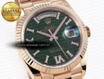 DayDate 36mm RG/RG Pres Green Dial RAF A2836 - Görsel 5