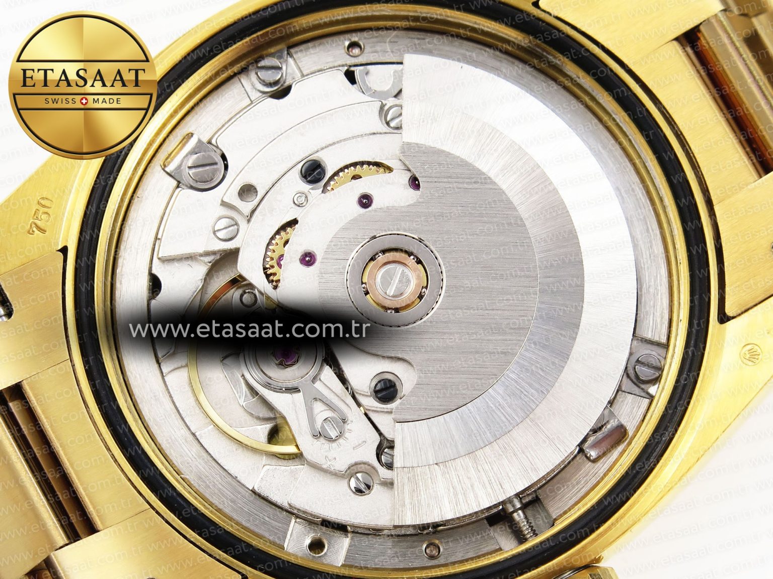 DayDate 36mm YG/YG Pres Orange Gradient Dial RAF A2836 - Görsel 17