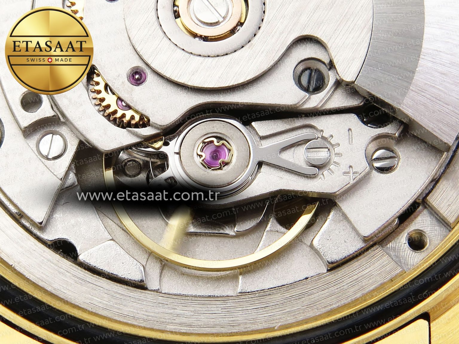 DayDate 36mm YG/YG Pres Orange Gradient Dial RAF A2836 - Görsel 19