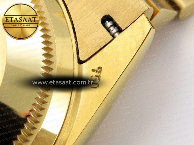 DayDate 36mm YG/YG Pres Orange Gradient Dial RAF A2836 - Görsel 22