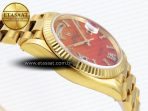 Rolex DayDate YG/YG Pres Orange Gradient A2836 - Görsel 8