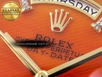 DayDate 36mm YG/YG Pres Orange Gradient Dial RAF A2836 - Görsel 9